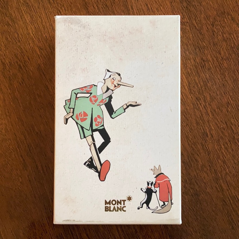 Montblanc Writers Edition Carlo Collodi Limited Ed